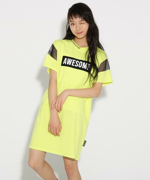 ｂｏｘロゴ ワンピース ミニ丈 ひざ丈ワンピース Pink Latte ピンク ラテ ファッション通販 タカシマヤファッションスクエア