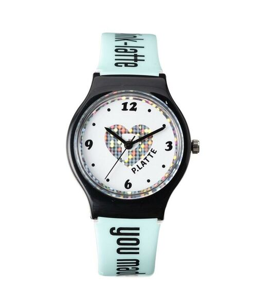 PINK-latte / ピンク ラテ 腕時計 | ロゴベルトウォッチ（ハート） | 詳細1