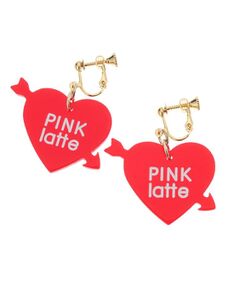 PINK-latte / ピンク ラテ ネックレス・ペンダント・チョーカー | ハートアロー樹脂イヤリング