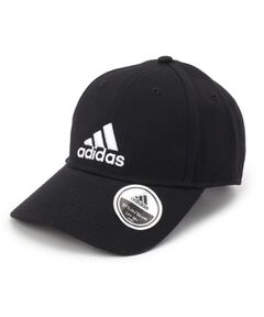 【adidas/アディダス】 ロゴ刺しゅうコットン（綿）キャップ