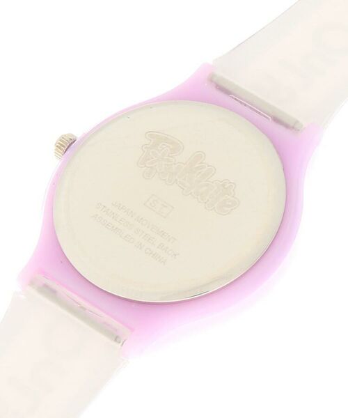 PINK-latte / ピンク ラテ 腕時計 | ラメベルトロゴウォッチ | 詳細3