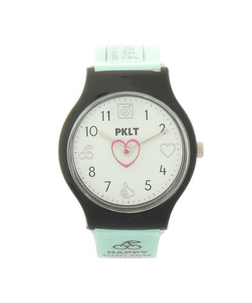 PINK-latte / ピンク ラテ 腕時計 | ハート×ラメベルトウォッチ | 詳細1