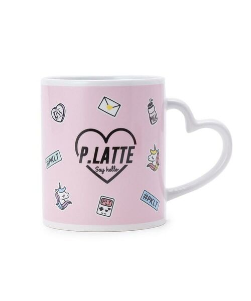 PINK-latte / ピンク ラテ グラス・マグカップ | マグカップ＋ハンドタオル ギフトBOX | 詳細2