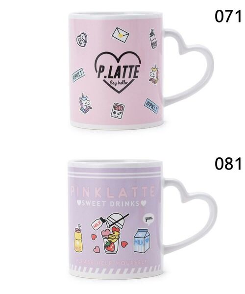 PINK-latte / ピンク ラテ グラス・マグカップ | マグカップ＋ハンドタオル ギフトBOX | 詳細6