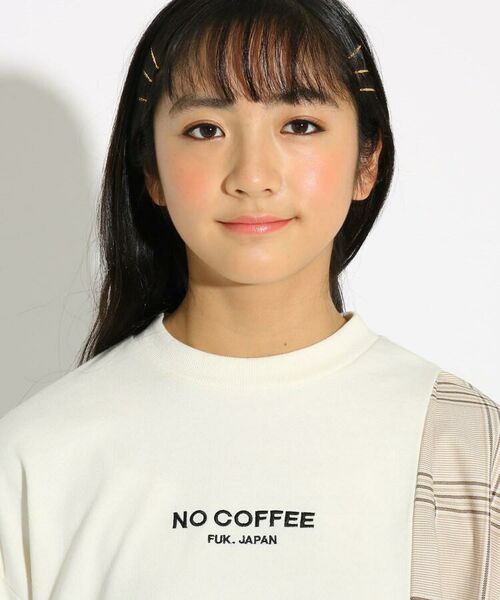 PINK-latte / ピンク ラテ スウェット | 【NO COFFEE/ノーコーヒー】サイドベルトトップス | 詳細4