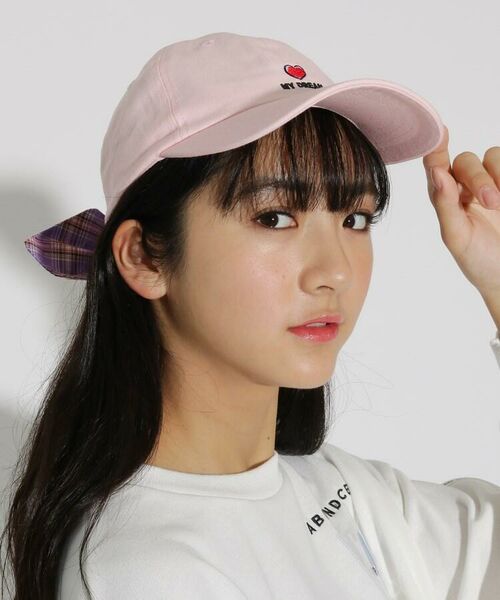 バックリボンキャップ キャップ Pink Latte ピンク ラテ ファッション通販 タカシマヤファッションスクエア