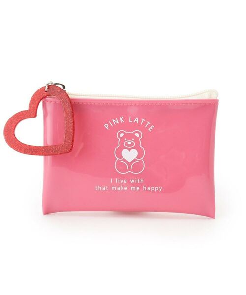 セール ハート型カラビナポーチ ポーチ Pink Latte ピンク ラテ ファッション通販 タカシマヤファッションスクエア