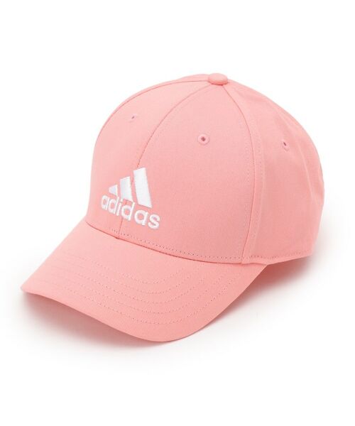 Adidas アディダス ロゴ刺繍ベースボールキャップ キャップ Pink Latte ピンク ラテ ファッション通販 タカシマヤファッションスクエア