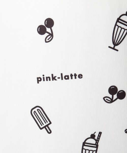 PINK-latte / ピンク ラテ 水着・スイムグッズ | 転写水着+Tシャツ＋プリーツスカートセット | 詳細15