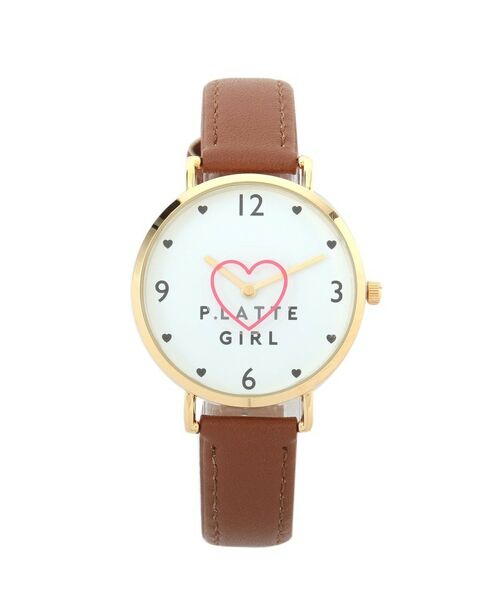 PINK-latte / ピンク ラテ 腕時計 | ハート合皮ウォッチ | 詳細1