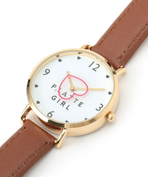 PINK-latte / ピンク ラテ 腕時計 | ハート合皮ウォッチ | 詳細2