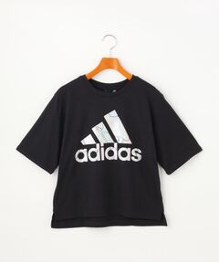 【adidas/アディダス】　メタリックロゴＴシャツ