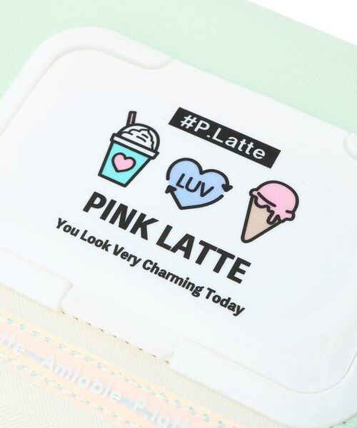 PINK-latte / ピンク ラテ ポーチ | ウェットティッシュ＆マスク入れポーチ | 詳細7