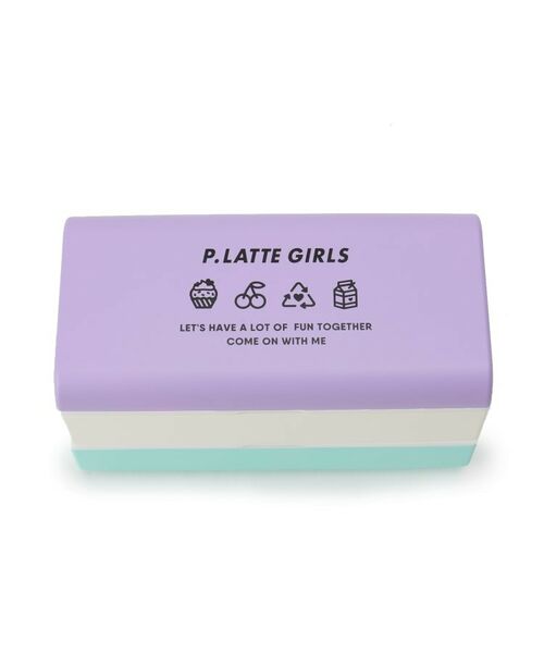 PINK-latte / ピンク ラテ キッチンツール | 長方形二段ランチボックス | 詳細4