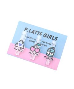 PINK-latte / ピンク ラテ ステーショナリー | アクリルクリップ
