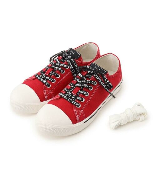 セール ロゴシューレースローカットスニーカー スニーカー Pink Latte ピンク ラテ ファッション通販 タカシマヤファッションスクエア