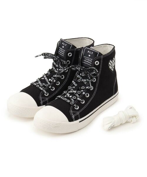 セール ロゴシューレースハイカットスニーカー スニーカー Pink Latte ピンク ラテ ファッション通販 タカシマヤファッションスクエア