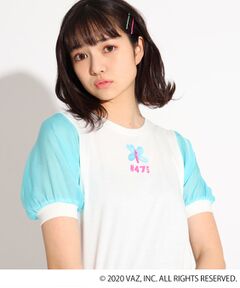 【しなこコラボ】袖シフォンTシャツ