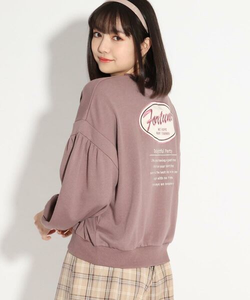 アメリカンレトログラフィックトップス スウェット Pink Latte ピンク ラテ ファッション通販 タカシマヤファッションスクエア