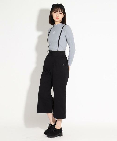 セール レースアップ細サス付きパンツ ショート ハーフ 半端丈パンツ Pink Latte ピンク ラテ ファッション通販 タカシマヤファッションスクエア