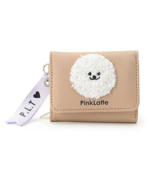 セール もこもこ犬ミニ財布 財布 コインケース マネークリップ Pink Latte ピンク ラテ ファッション通販 タカシマヤファッションスクエア