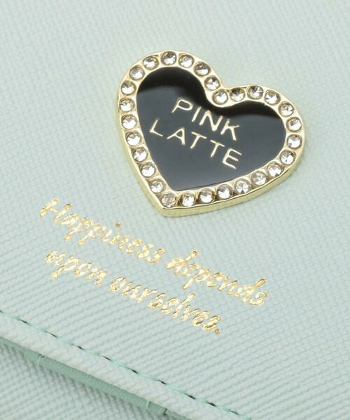 PINK-latte / ピンク ラテ 財布・コインケース・マネークリップ | ハートモチーフミニ財布 | 詳細6