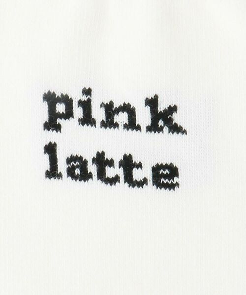 PINK-latte / ピンク ラテ ソックス | ロゴハイソックス | 詳細4