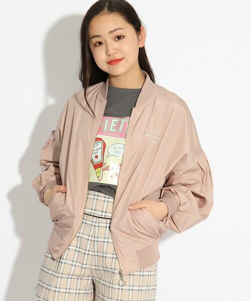 Pink Latte アウター キッズ Ma 1の人気商品 通販 価格比較 価格 Com