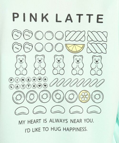 PINK-latte / ピンク ラテ パーカー | バッグプリントラッシュガードパーカー | 詳細13