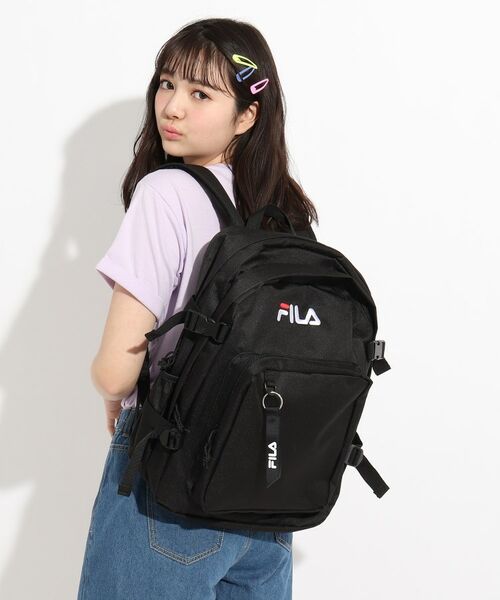 PINK-latte / ピンク ラテ リュック・バックパック | 【FILA】【WEB限定】ロゴ刺繍リュック | 詳細11