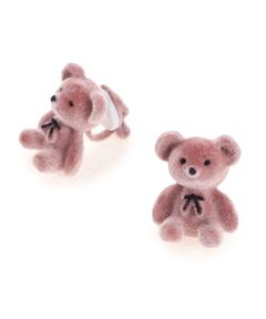 PINK-latte / ピンク ラテ ピアス・イヤリング | フロッキーくまちゃんイヤリング