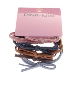 PINK-latte / ピンク ラテ ヘアアクセサリー | リボンヘアゴム5本SET