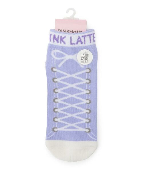 PINK-latte / ピンク ラテ ソックス | 【抗菌防臭】スニーカー柄ソックス | 詳細1
