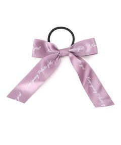 PINK-latte / ピンク ラテ ヘアアクセサリー | ロゴリボンポニー