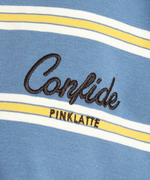 PINK-latte / ピンク ラテ ポロシャツ | 【WEB限定】ロゴラガーシャツ | 詳細10