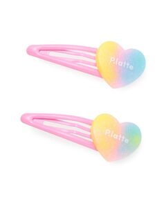 PINK-latte / ピンク ラテ ヘアアクセサリー | グラデハートスリーピン