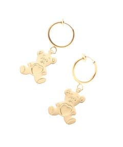 PINK-latte / ピンク ラテ ピアス・イヤリング | クマプレートイヤリング