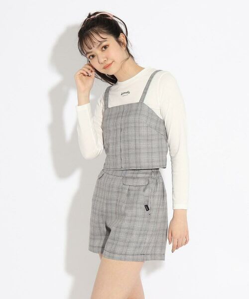 ニコラ掲載商品 ビスチェ ロンt キュロット3点セット セットアップ Pink Latte ピンク ラテ ファッション通販 タカシマヤファッションスクエア