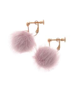 PINK-latte / ピンク ラテ ピアス・イヤリング | プチファーイヤリング