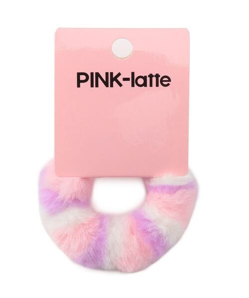 PINK-latte / ピンク ラテ ヘアアクセサリー | MIXファーヘアポニー | 詳細1