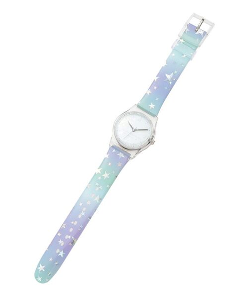 PINK-latte / ピンク ラテ 腕時計 | 星ホログラムベルトウォッチ | 詳細1