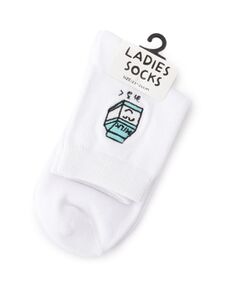 PINK-latte / ピンク ラテ ソックス | おえかきさん クルーソックス