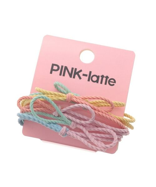 PINK-latte / ピンク ラテ ヘアアクセサリー | 5Pヘアゴムセット | 詳細2