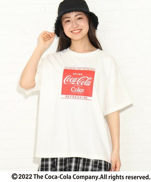 PINK-latte / ピンク ラテ Tシャツ | 【コカ・コーラ/スプライト】コラボ BIG T シャツ | 詳細1