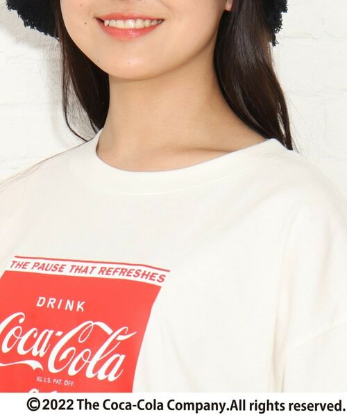 PINK-latte / ピンク ラテ Tシャツ | 【コカ・コーラ/スプライト】コラボ BIG T シャツ | 詳細4