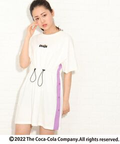 PINK-latte / ピンク ラテ ワンピース | 【ファンタ】コラボ パチパチドロストワンピース
