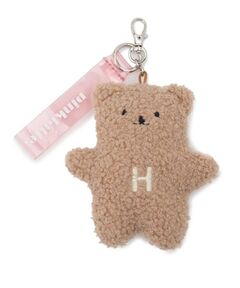 PINK-latte / ピンク ラテ キーホルダー・ストラップ | くまアルファベットチャーム