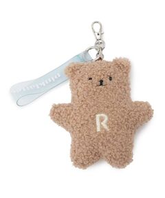 PINK-latte / ピンク ラテ キーホルダー・ストラップ | くまアルファベットチャーム