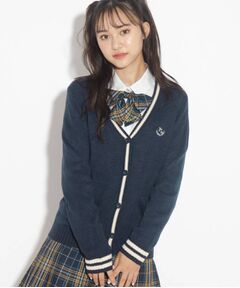 PINK-latte / ピンク ラテ カーディガン・ボレロ | 【入卒・セレモニー・卒服】ワンポイントカーディガン