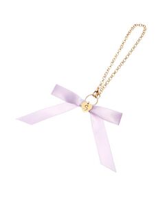 PINK-latte / ピンク ラテ キーホルダー・ストラップ | イニシャルリボンチェーンキーホルダー